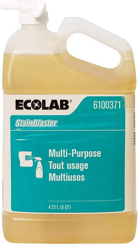 ECOLAB 6100371 Stain Blaster Multi-Purpose 4.73 Liters (5 Qt) One (1) Bottle Per Order