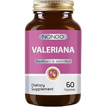 Nondo Valeriana Kedi Otu 60 Kapsül Pasiflora Sarı Kantaron Rahat Bir Uyku Döngüsü İçin