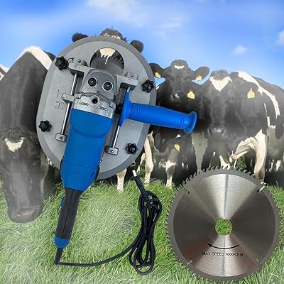 Portable Handheld Dehorner 1900w Electric Dehorner for Cattle Sheep, Veterinary Dehorner Electric,dehorning Adult Cattle Sawing Automatic Cow Horn Remove Machine, for CowSheep