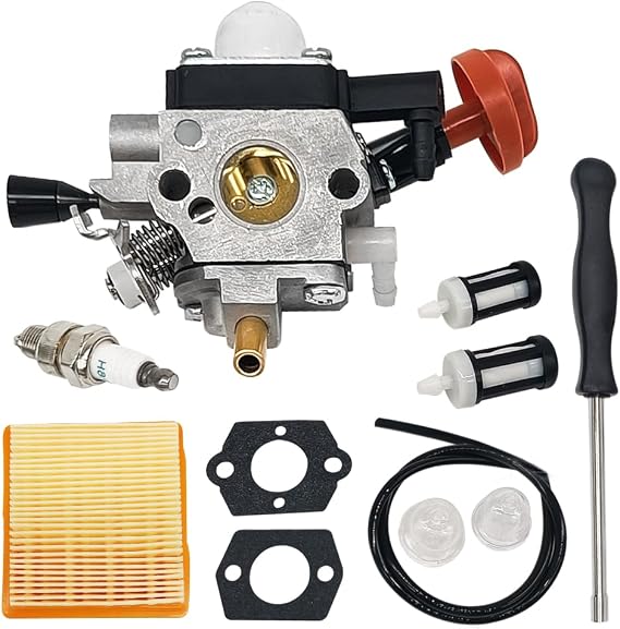 NAJING 4180-120-0617 Carburetor Kit Compatible with Stihl FS131R HT131 HT133 KM131R FS311 Trimmer