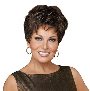 Raquel Welch Winner Natural Looking Pixie Cut Wig By Hairuwear, Petite Cap 21 Inch, R11s+, Glazed Mocha