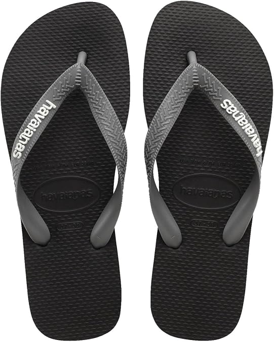 Havaianas – Top Logo Pop Up, bequeme, stylische und vielseitige Badelatschen, basierend auf dem Top-Modell, Riemen mit auffälligem Logo, rutschfeste Sohle, Unisex Erwachsene
