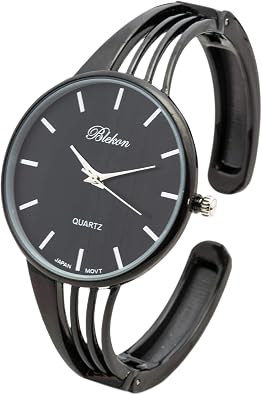 Collections Quartz Women's 34mm Case Elegant Cuff Bangle Watch