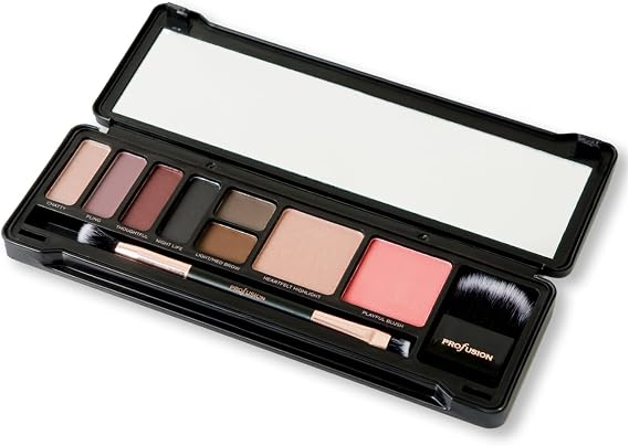 Profusion Cosmetics - Pro Makeup Case, Glam Face