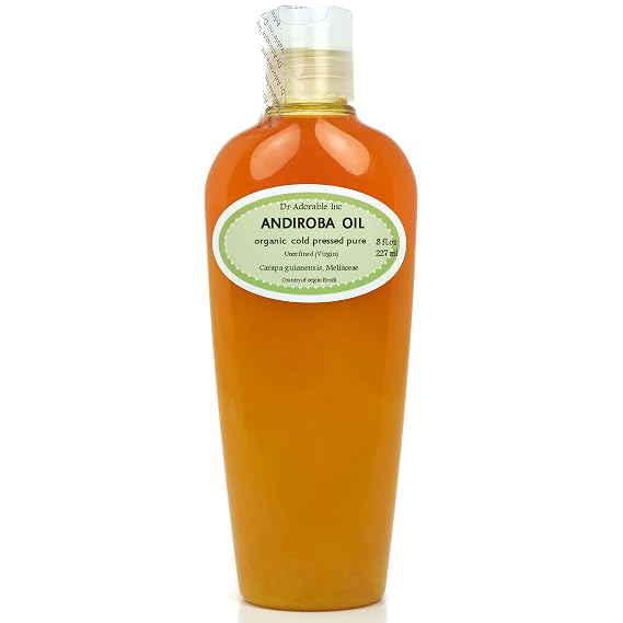 Dr Adorable - 8 oz - Andiroba Oil - Unrefined Virgin Organic
