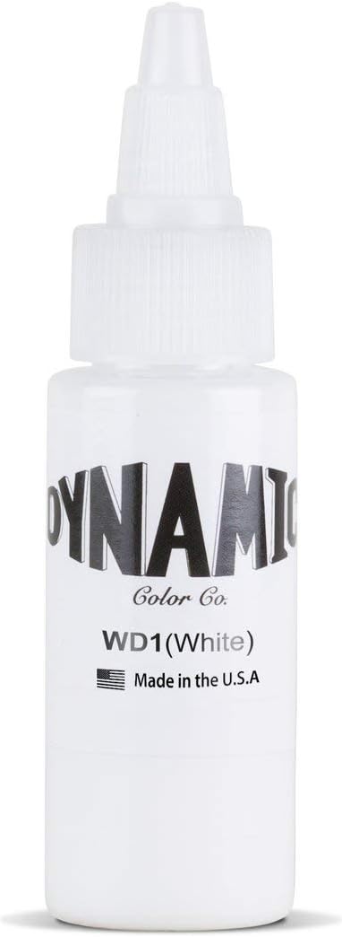 Dynamic Tattoo Ink - Professional Tattoo Ink - White - 1 Oz