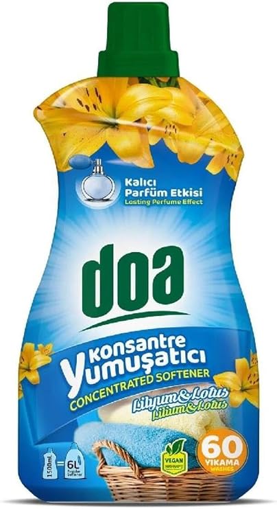 DOA Konsantre Yumuşatıcı Lili Lotus Çiçeği 1500 ml