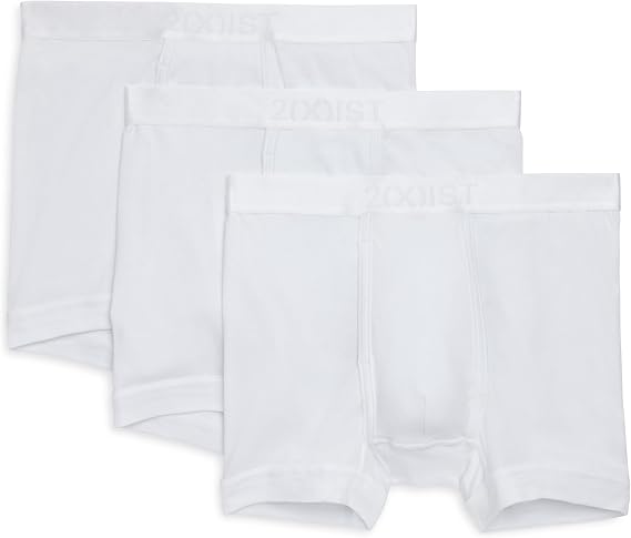 2(X)IST 3-Pack Pima Cotton Boxer Brief