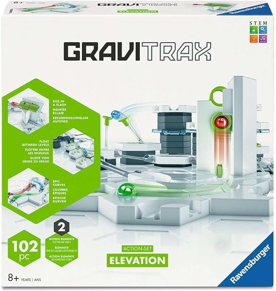 Ravensburger GraviTrax Elevation 12020011 Action Rich GraviTrax Starter Set for Your Marble Run and Construction Toy from 8 Years
