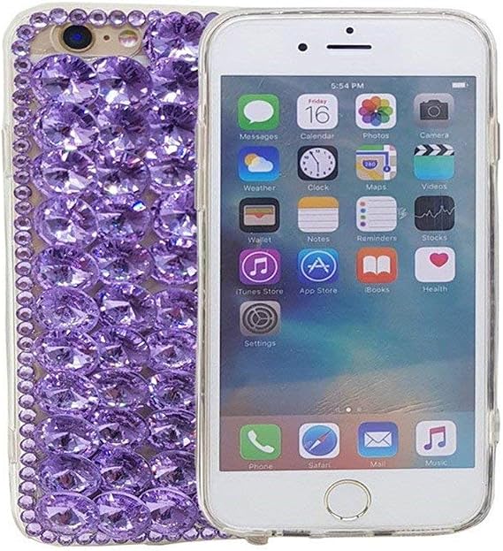 Case for Galaxy M30,Luxury 3D Handmade Sparkle Stunning Stones Bling Crystal Rhinestone Diamond Glitter Case for Samsung Galaxy M30(A Full Blue)