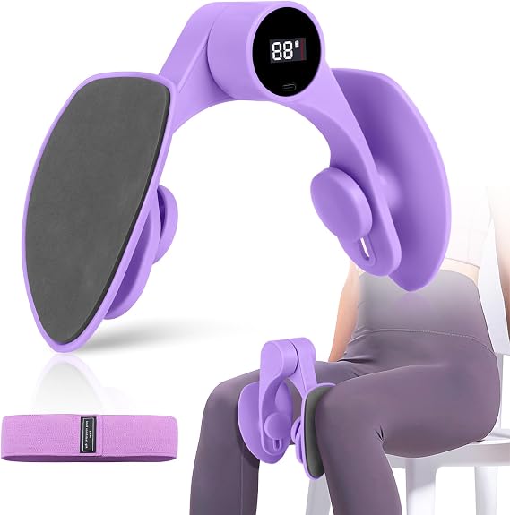 Pelvic Trainer for Women & Men Adjustable Spring Resistance Hip Exerciser, Kegel Exerciser Toner for Your Thigh & Pelvic Muscle, Enhancing Your Intimate Moments. Home Fitness Equipment