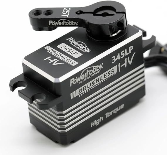 Powerhobby 345LP Low Profile High Torque/Voltage Servo WP