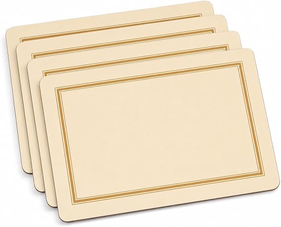 Pimpernel Classic Cream Placemats - Set of 4