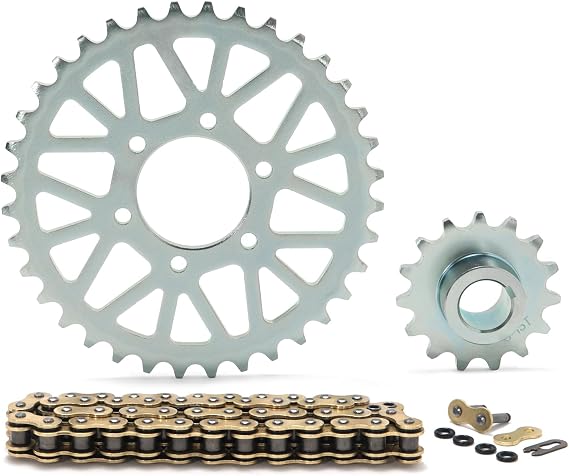 TOFR for Surron Ultra Bee for Segway X160 & X260 420 Chain 48 Links 15T 36T Front Rear Sprockets for Sur-Ron E-Bike