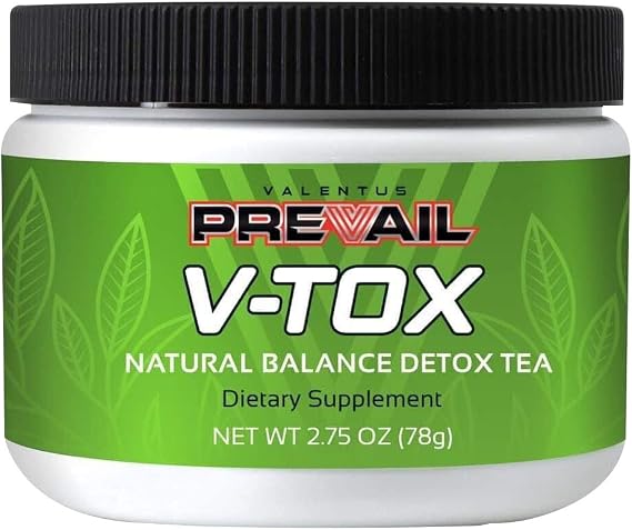 VALENTUS Previal V-TOX - Natural Balance Detox Tea with Enhance Digestion, and Support Immune System (78g)