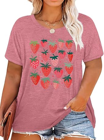 Plus Size Coffee Sunflowers Graphic Printed Shirt Women Short Sleeve Summer O-Neck Casual Tunics Top Tshirt