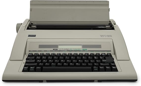 Nakajima WPT-160 Electronic Portable Typewriter with Display and Memory