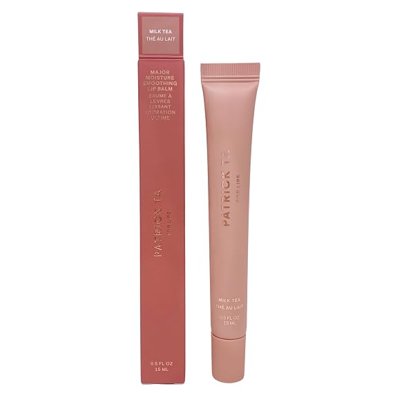Patrick Ta Major Moisture Smoothing Lip Balm - Milk Tea (0.5 fl oz / 15 mL)