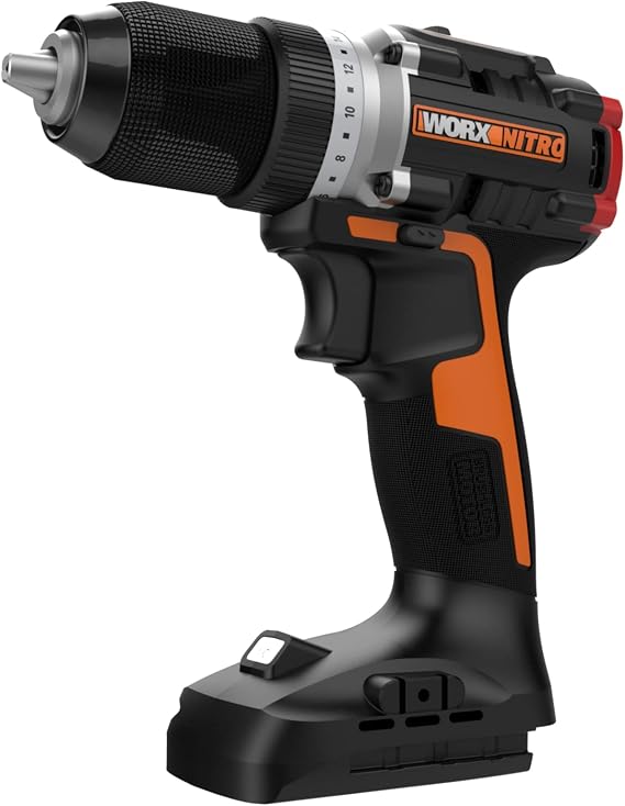 WORX Cordless Drill Driver, 20V 1/2-Inch Brushless, WX130L.9