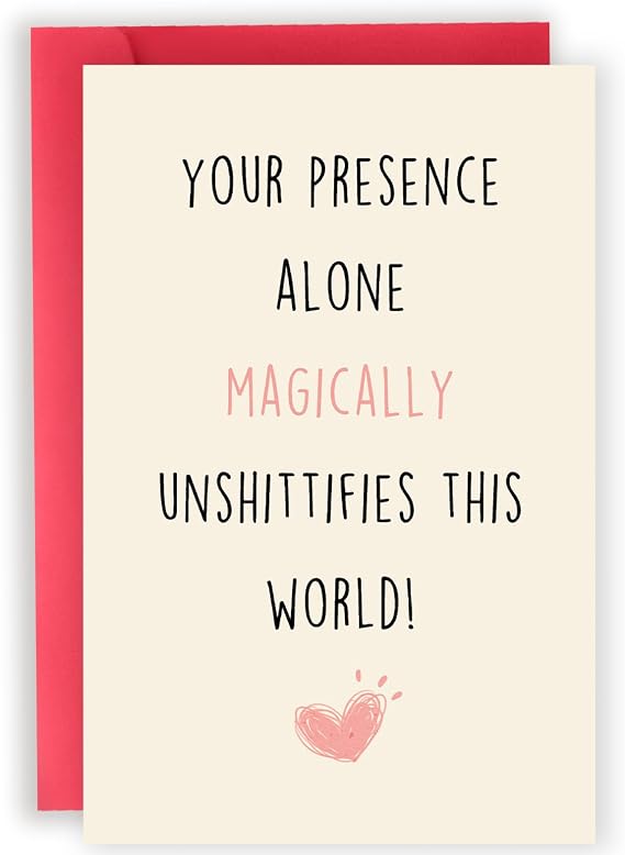 Bestie Birthday Card for Women Friends, Funny Friendship Gift