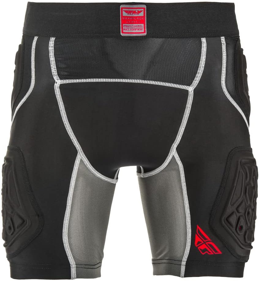 Fly Racing 2022 Barricade Compression Shorts LARGE BLACK