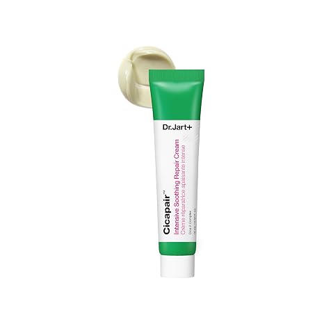 Dr.Jart+ Cicapair Sensitive Skin Korean Face Moisturizer for Redness and Barrier Repair with Centella Asiatica | Korean Skin Care