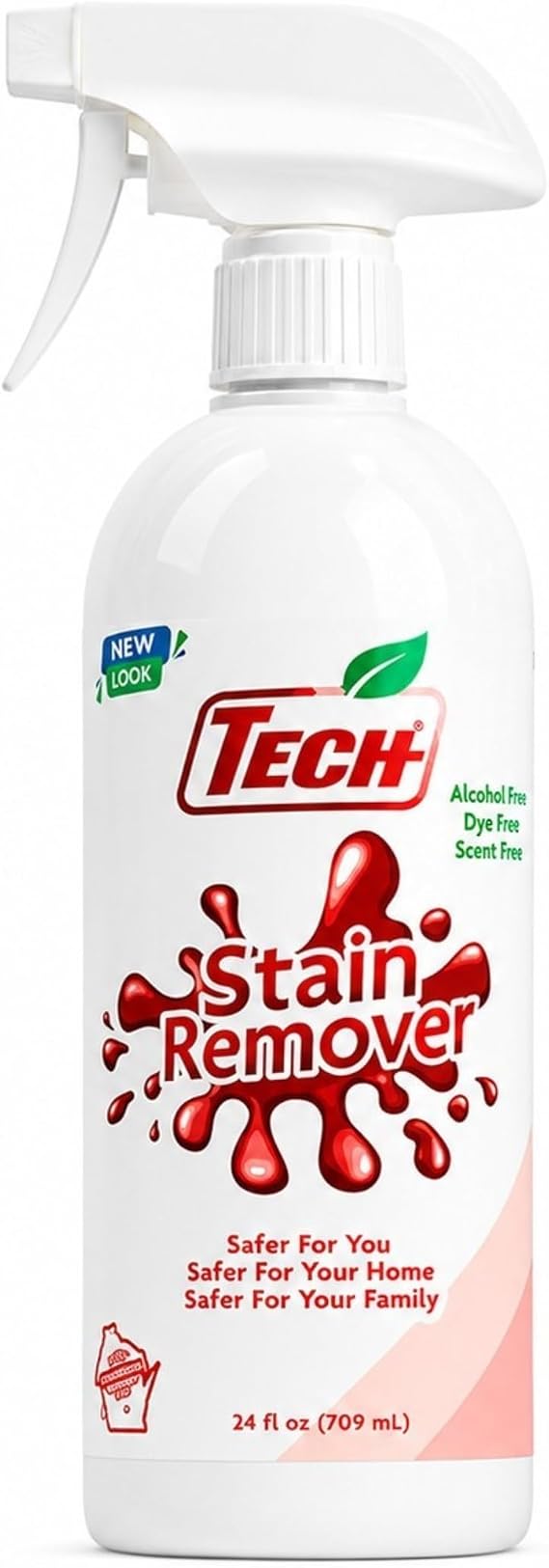 TECH Stain Remover Spray, 24oz - Carpet, Upholstery, Laundry Cleaner