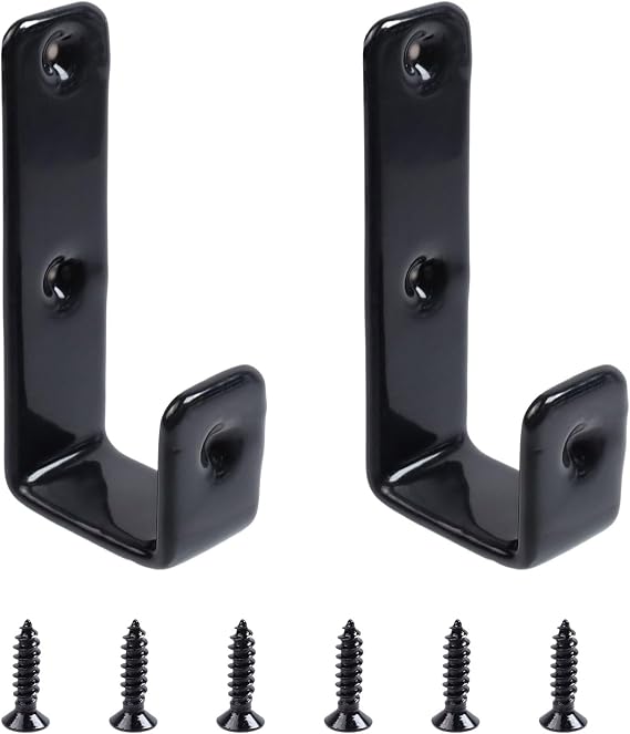 Geesatis 2 Pcs Bed Ladder Hooks Utility Hooks Hanger J Hooks