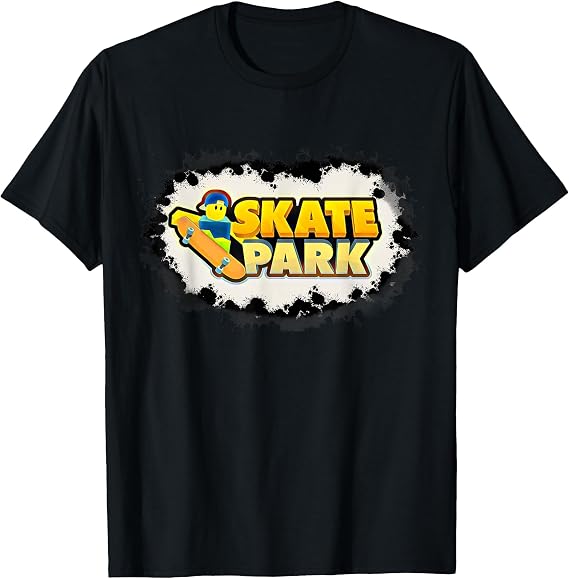 Skate Park Logo Explosion (Dark) T-Shirt, Men, Black, Small