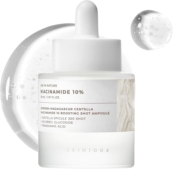 SKIN1004 - Madagascar Centella Niacinamide 10% Boosting Shot Ampoule, 1 fl oz