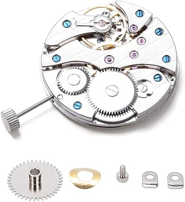 Watch Movement Replacement Part, 6497 and 6498ST3600, Automatic Mechanical Watch Movement for Repairing Maintenance