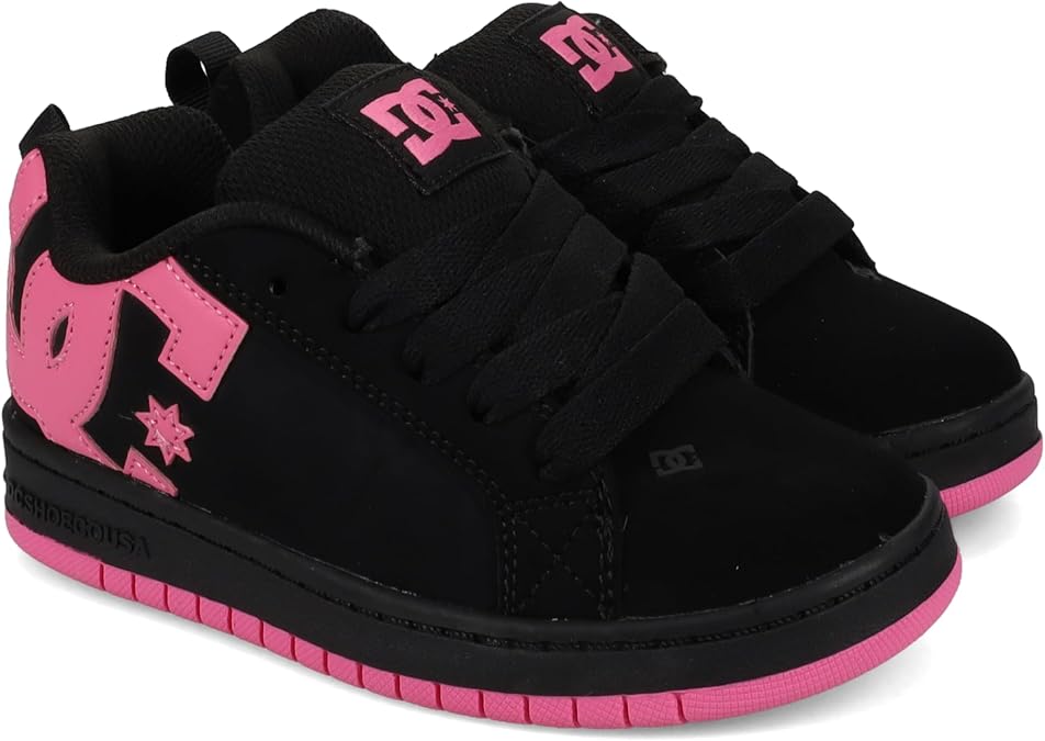 DC Kids Court Graffik Skate Shoe