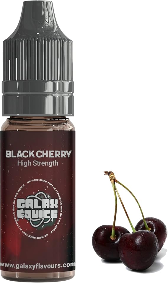 Black Cherry Food Flavouring - High Strength Professional Flavouring - 10ml Bottle - Over 250 Flavours.