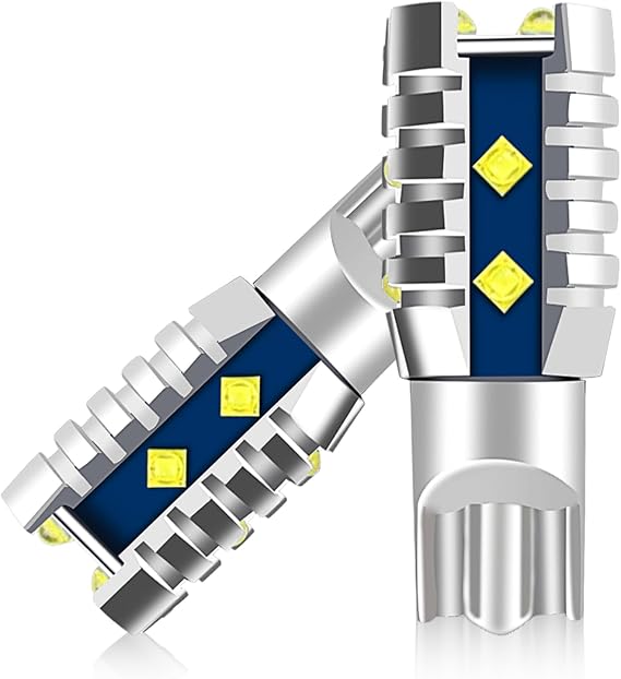 912 921 LED Bulbs for Backup Reverse Light Bulbs, 921 LED Bulb W16W 906 904 902 6000K White Replacement Lamps, High Power XDB 12-SMD Chipsets (Pack of 2)