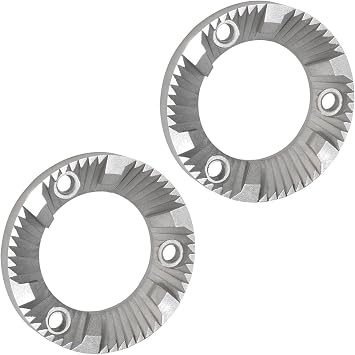 Set of 2 High 40MM Coffee Grinder Part Burr for Quick Consistent Grinding Reduced Heat Coffee Grinder Accessory