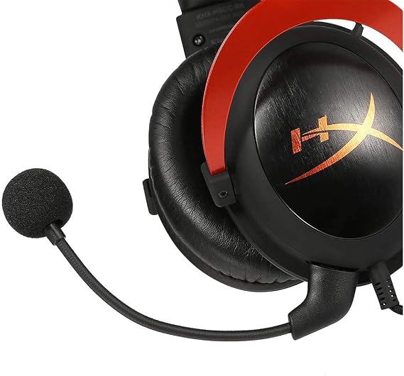 Replacement HyperX Gaming Microphone 3.5mm Uncredit Microphone Boom for HyperX Cloud/Cloud X/Cloud 2 II/Cloud Core/and Cloud Pro Silver Gaming Headsets