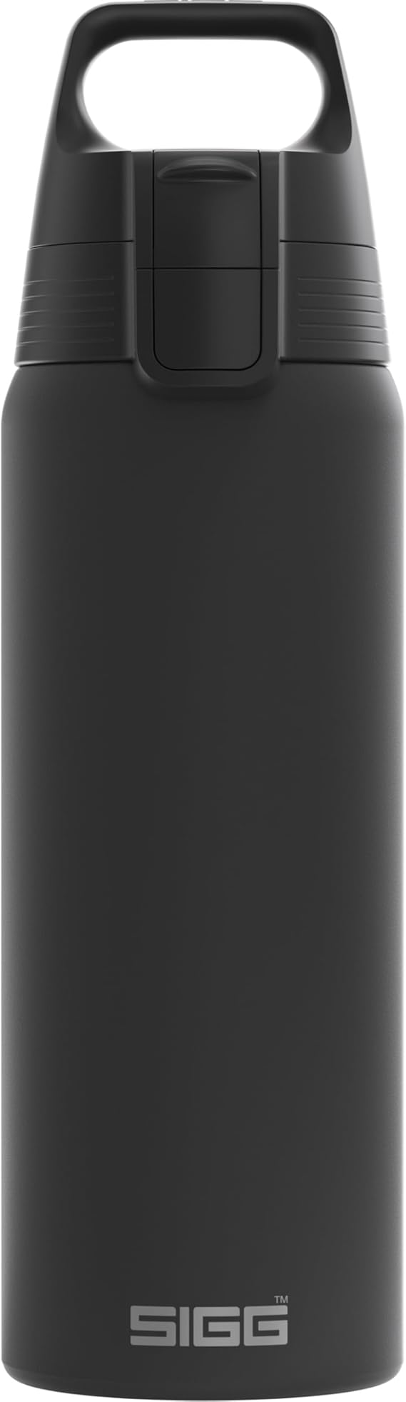 Sigg - Reusable Water Bottle - Shield ONE - Leakproof - Recyclable - BPA Free - Black - 25 Oz