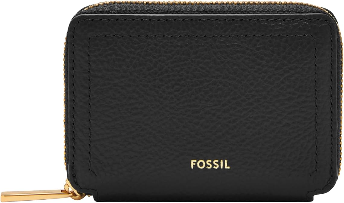 Fossil レディース LOGAN LiteHide™レザー ジップアラウンド