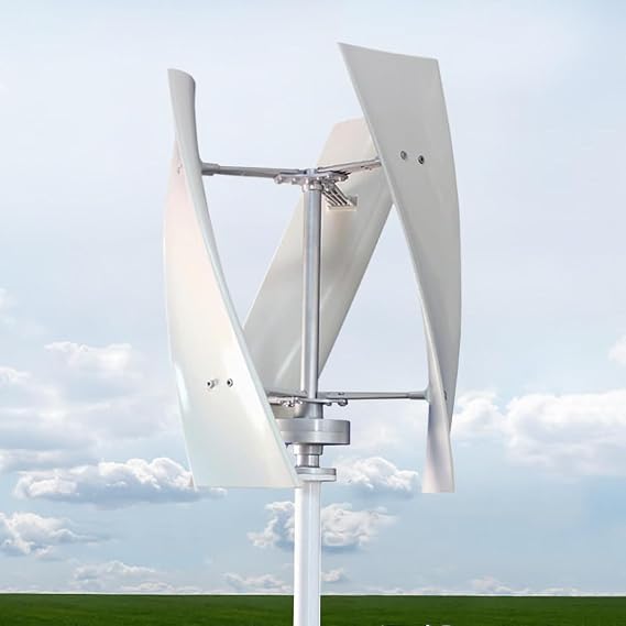 6000W Vertical Wind Turbine Generator Kit, 3 Phase AC 48V, Home Energy Power System, Off-Grid Electricity Producer