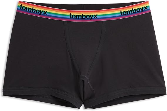 TomboyX Trunks Boxer Briefs Underwear For Women 4.5 Inseam Sustainable Soft Stretch Fabric Gender Neutral Boy Shorts Panties