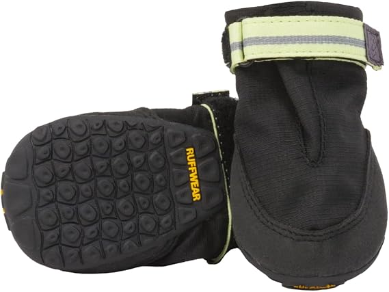 Ruffwear, Summit Trex Dog Shoes - 2 Count, Obsidian Black, 1.50"