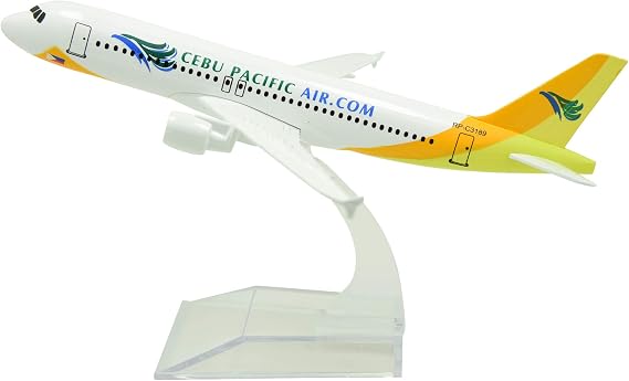 TANG DYNASTY(TM 1:400 16cm Air Bus A320 Cebu Pacific Airline Metal Airplane Model Plane Toy Plane Model