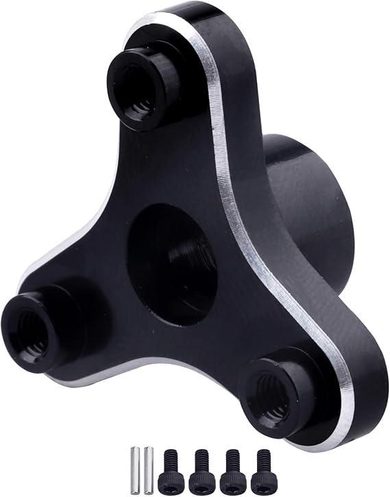 Metal Aluminum Alloy RC Slipper Clutch Eliminator for Traxxas 1/10 Stampede/Slash VXL / XL5 2WD (Black)