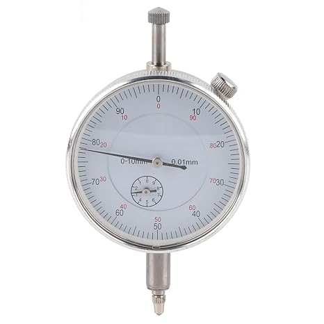 0-10mm Brand New Dial Indicator Metal Professional 0.01mm Accuracy Measuring Meter High Instrument Tool