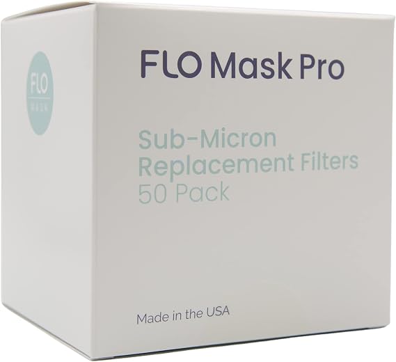 Pro [Everyday Filter] - 50-Pack Replacement Filters for Adult Mask, Made in USA