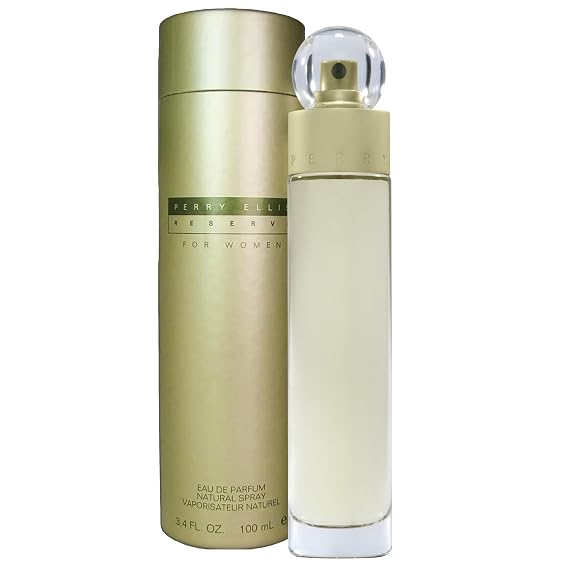 Perry Ellis Reserve Eau De Parfum Spray for Women, 3.4 Fl Oz (100 mL) | Perfume for Women, Oriental Floral Fragrance, EDT, Designer Scent for Her, Long Lasting, Made in USA