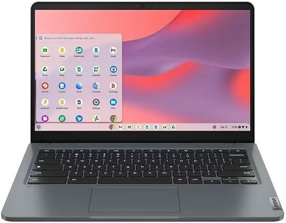 Lenovo 14e Chromebook Gen 3 82W60000US 14" Notebook - HD - 1366 x 768 - Intel N100 Quad-core (4 Core) - 4 GB Total RAM - 4 GB On-Board Memory - 32 GB Flash Memory - Storm Gray