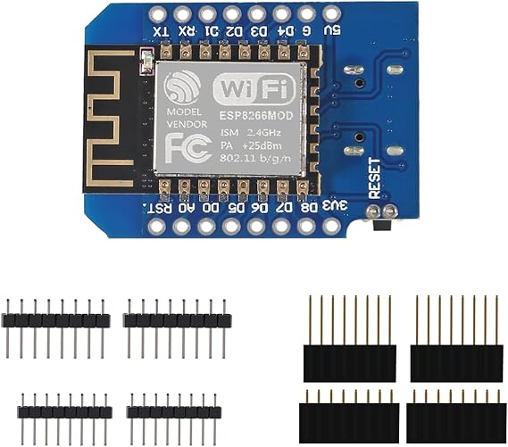 ESP8266 Type C ESP-12 ESP-12F NodeMcu Mini D1 Module WeMos Lua 4M Bytes WLAN WiFi Internet Development Board with Type C USB Connection