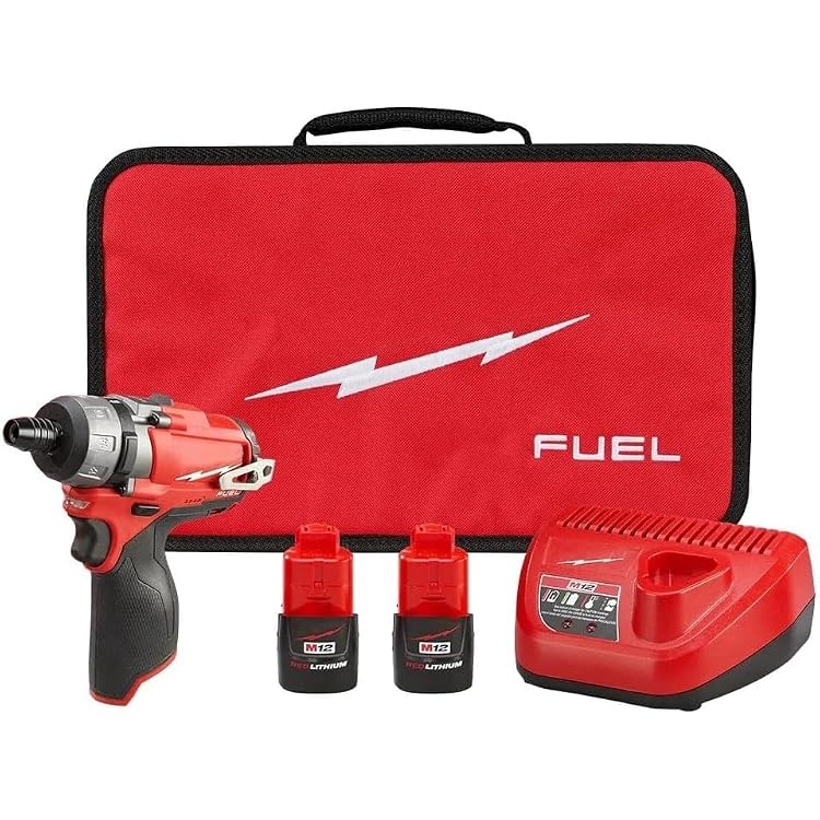 Suitable for Milwaukee 2402-22 M12 FUEL 12V 14-Inch Hex 2-Speed Screwdriver Kit