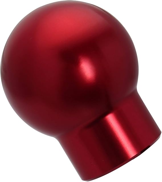 Manual Shift Knob Compatible with Focus ST/RS, Fiesta ST,Subaru WRX, STI, BRZ,Toyota Supra, MR, Tacoma, 86,Scion FR-S, TC, xB,Aluminum Alloy Weighted Car Shifter Knobs Cover (Red)